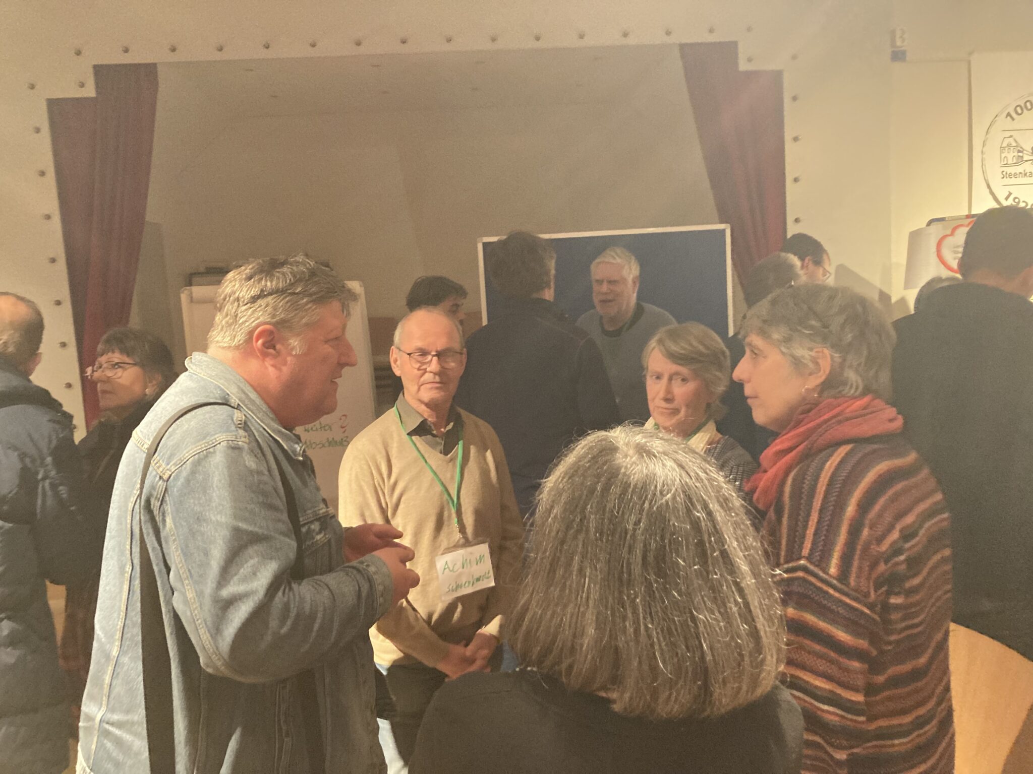 Austausch in der aktiven Pause