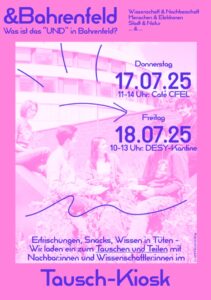 Mehr über den Artikel erfahren 17.-18. Juli – Tauschkiosk „&Bahrenfeld“, Campus Science City