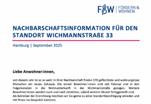 Mehr über den Artikel erfahren Tag der offenen Tür in der Wichmannstr.