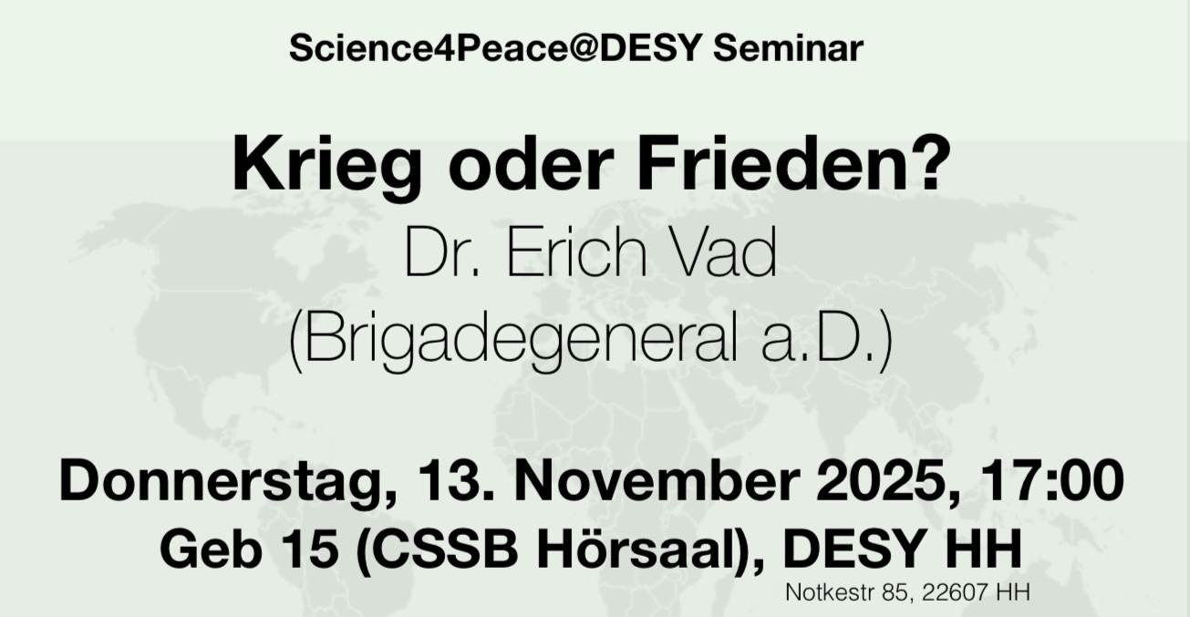 Du betrachtest gerade Science4Peace@DESY