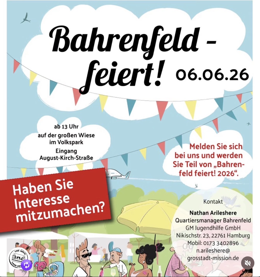 Du betrachtest gerade Bahrenfeld – feiert! 06.06.26
